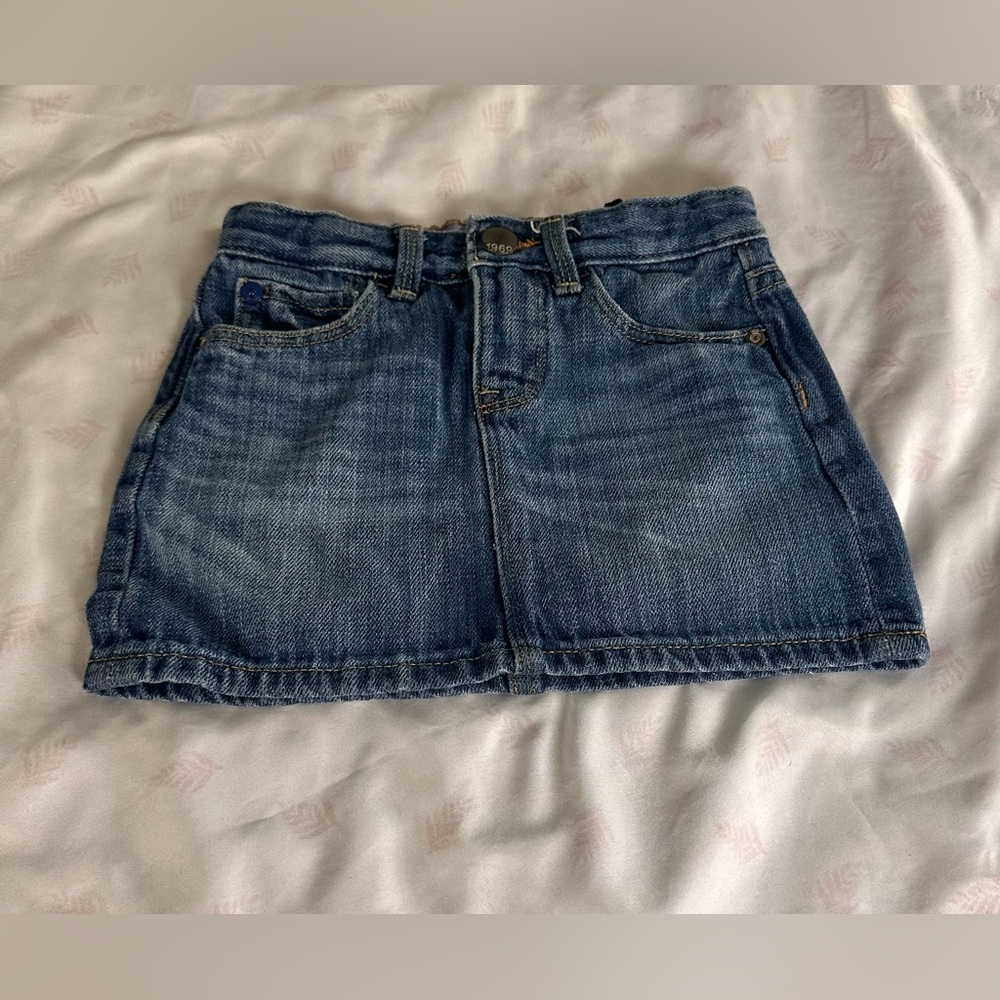 Baby Gap denim skirt